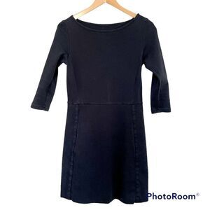 Rag & Bone Navy Midi Dress